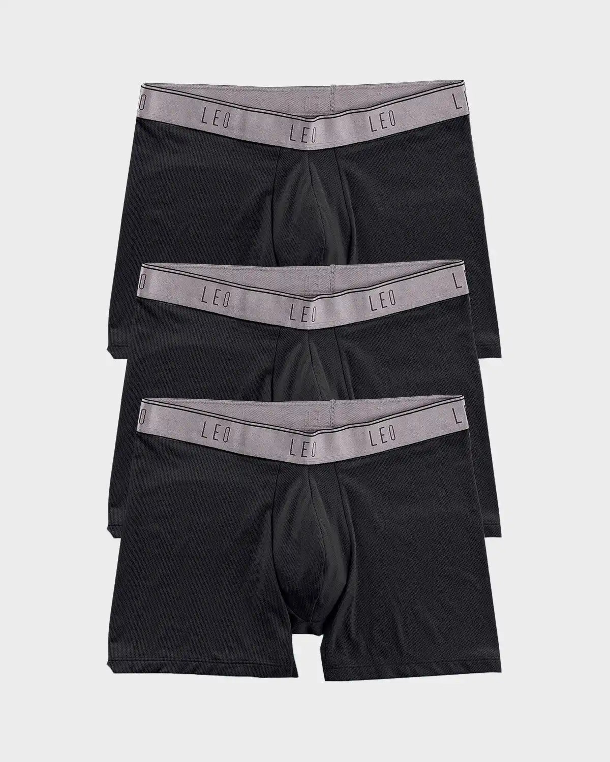 3-Pack Ultra-Light Boxer Briefs with Ergonomic Pouch