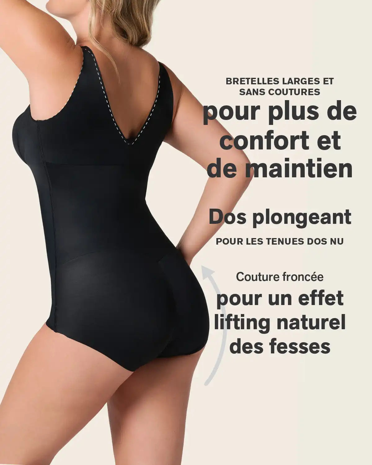 Plunge Back Classic Ultra Sculpting Body Shaper