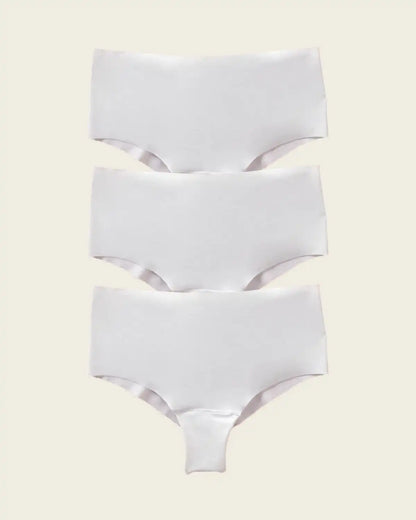 3-Pack Totally Seamless Mid-Rise Microfiber Cheeky Panties