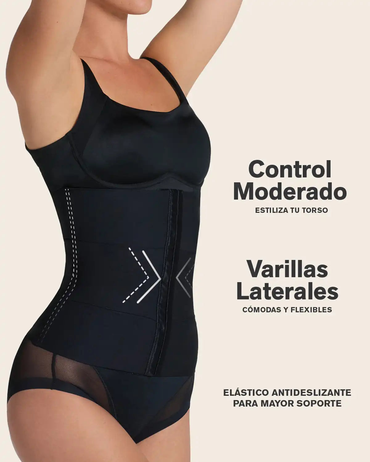 3-Belt Custom Waist Cincher with Lumbar Support