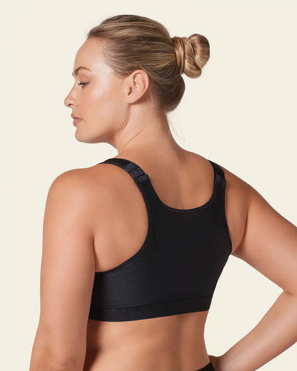 Post-Surgical Wireless Bra with Front Closure