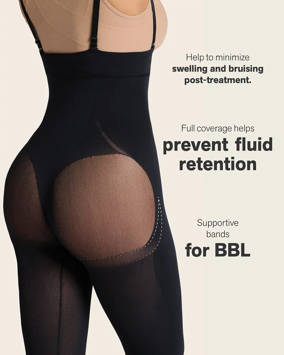 Post-Surgical Ankle Length Bodysuit