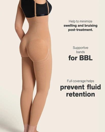 Post-Surgical Ankle Length Bodysuit