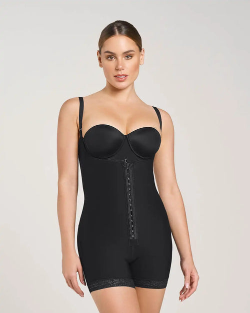 Post-Surgical Short Girdle with Front Hook-And-Eye Closure